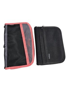 Black and Coral Zippered Home Office Planner Organizer by Five Star